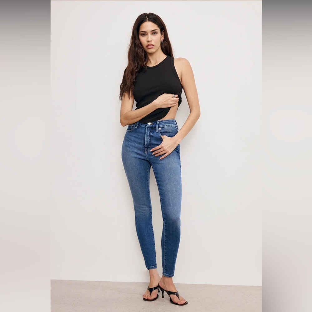 NWT Good American - Good Waist Skinny Jeans - Picture 10 of 12